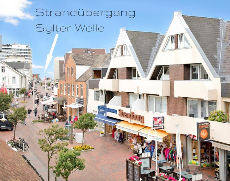 Erleben Sie Ihren Urlaub Im Zentral Gelegenen Apartmenthaus Strandburg Im Herzen Von Westerland 1 Esterno foto